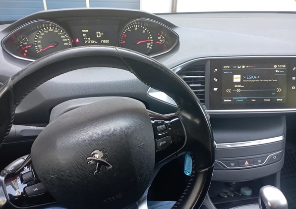 Peugeot 308 cena 25900 przebieg: 273704, rok produkcji 2018 z Olsztyn małe 172